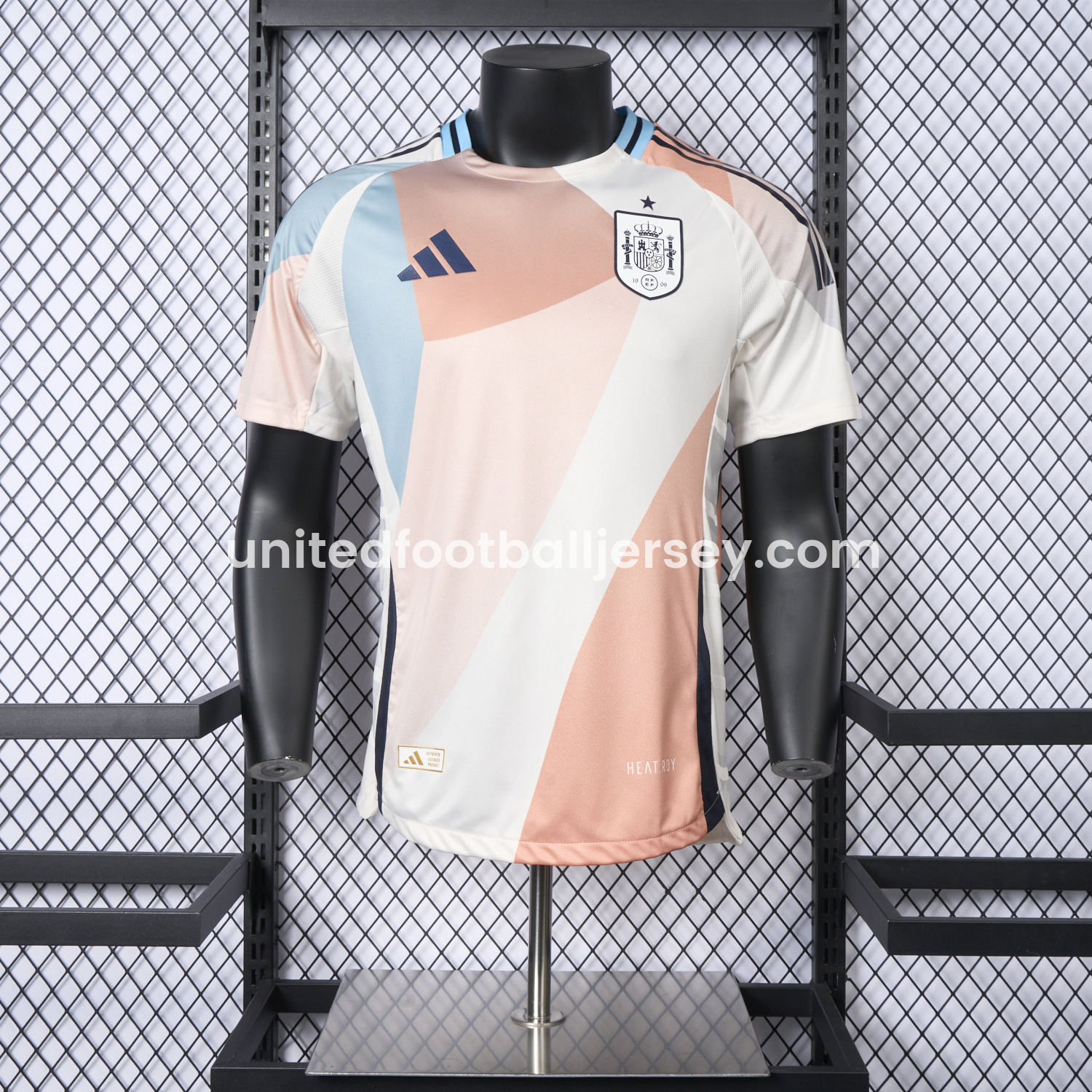 Spain 2025 Women's Team Away Jersey - Men's Player Version