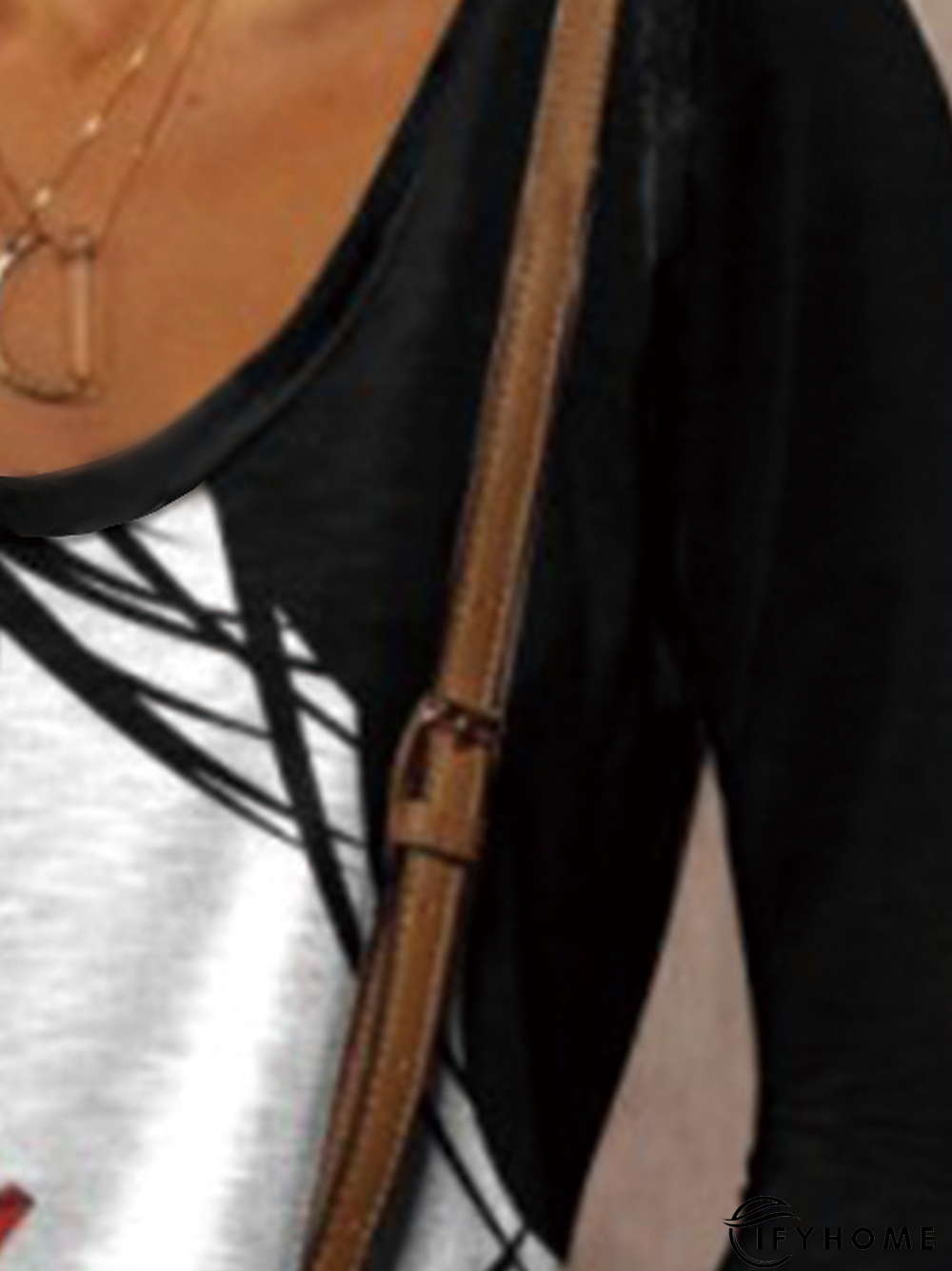 Vintage Long Sleeve Cotton-Blend T-shirt | IFYHOME