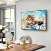 Diamond Painting -DIY Full Square Drill Cat