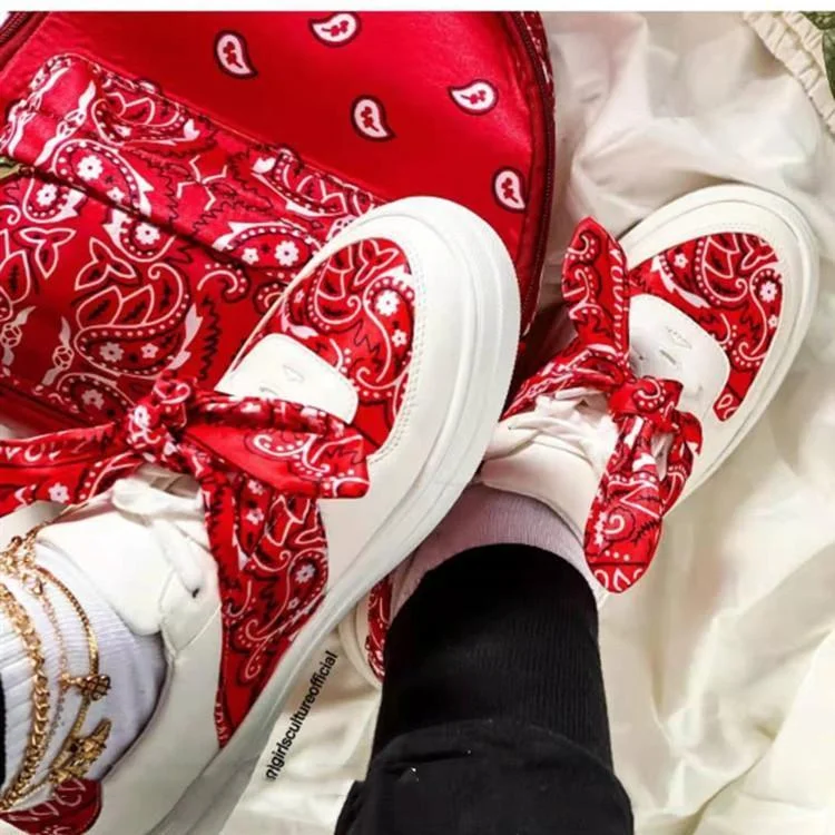 Leisure Lace-Up Women Flat Shoes