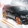 Anti Skid Snow Chains TPU Tire Nonskid Chain Strong Toughness for Off Road Truck