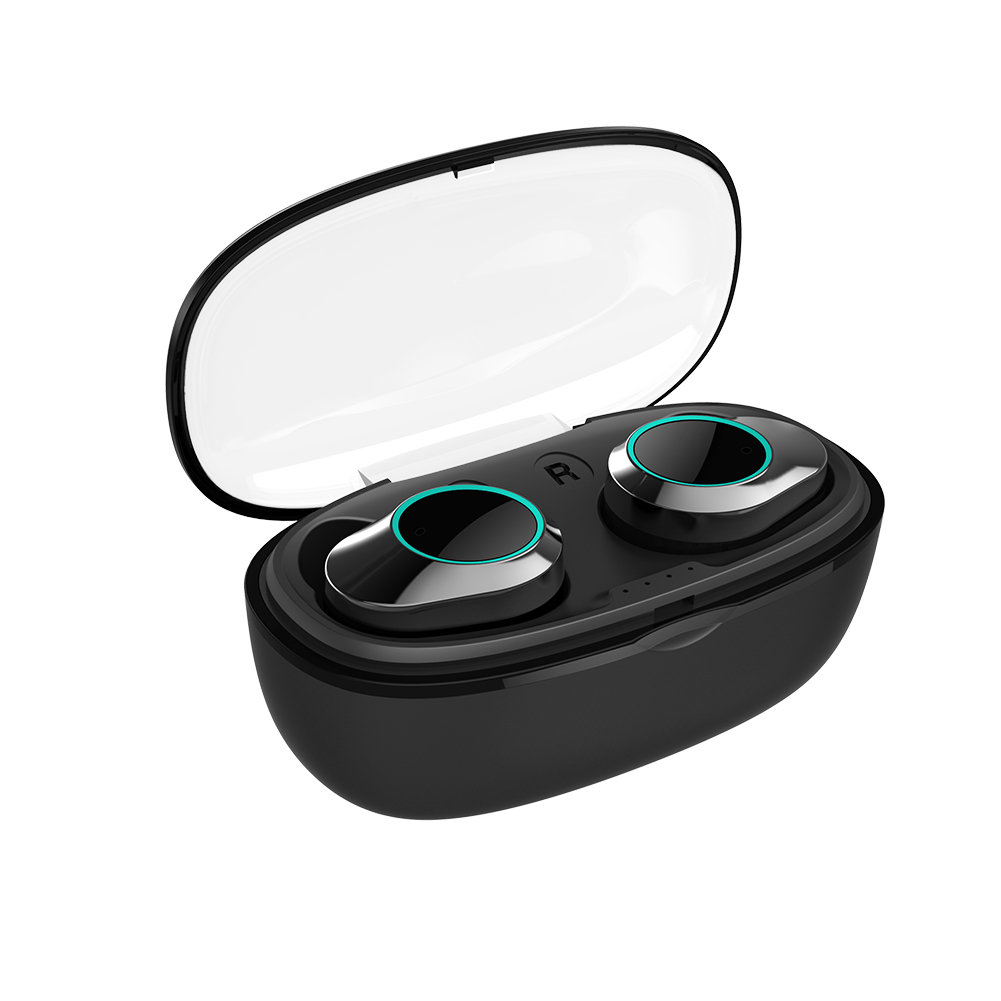 

TWS Bluetooth-compatible Earphones Waterproof In-ear Sports Earbuds with Charging Case, 501 Original