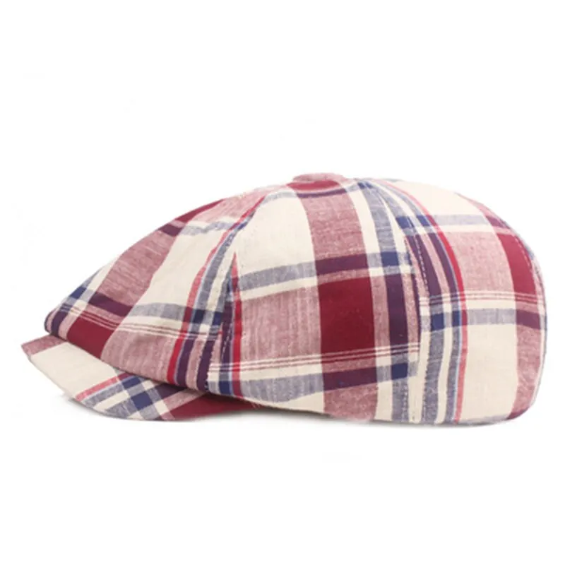 The PEAKED Plaid Beret (NEW for 2024)