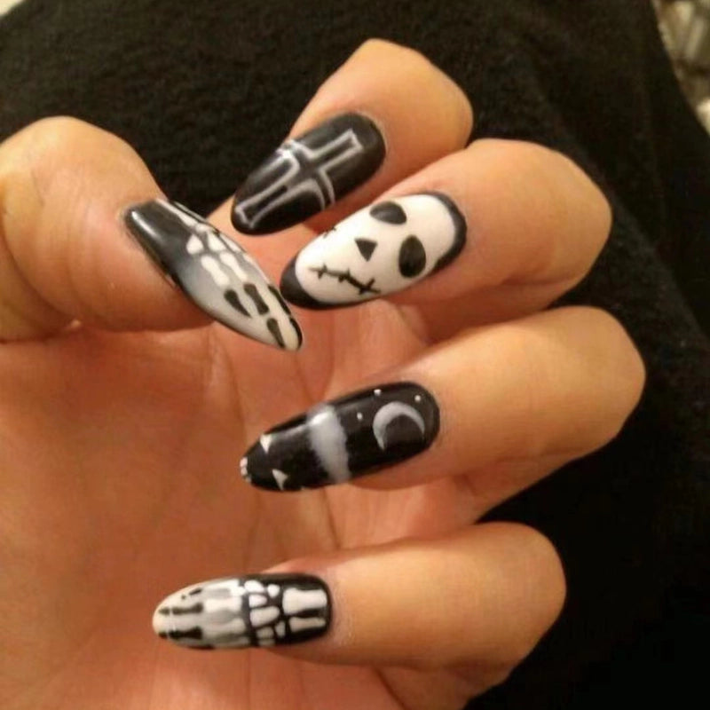 Halloween Cool Style Blood Stains Press-on Nails 1 Set