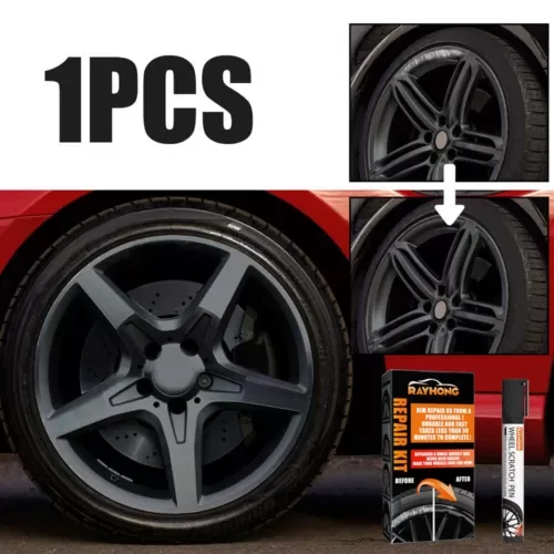Dronehint Touch Up Pen Black Car Parts Wheel Rim Paint Scratch Repair Tool Kit Accessories (For: Acura) Parts