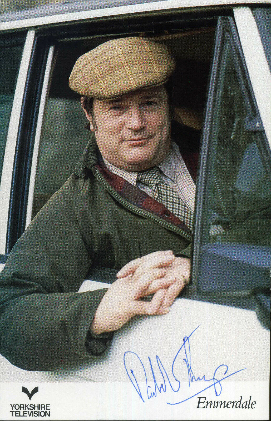 RICHARD THORP Signed Photo Poster paintinggraph - TV Star Actor EMMERDALE - preprint