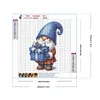 Gnome - Rundbohrer Diamant Malerei - 30*30cm