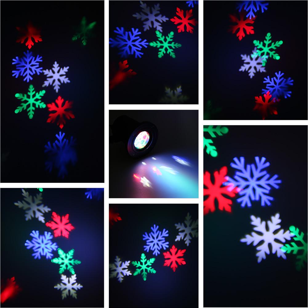 

LED Snowflake Effect Garden-Bluetooth Laser Projector Night Light, 501 Original