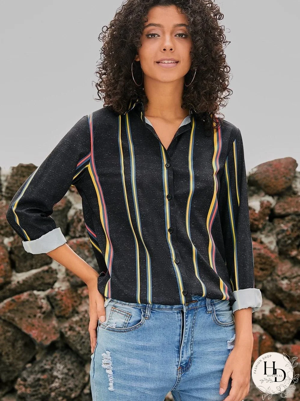 Versatile Stripe Top