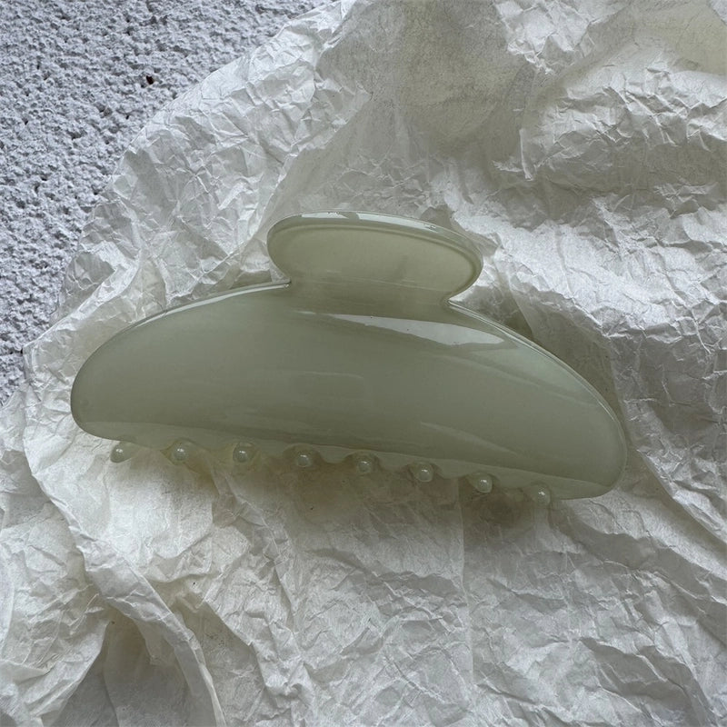 Women’s Minimalist Solid Color PC Hair Claws