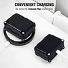 Luggage Earphone Protective Case Airpods Protective Case for Apple Airpods 1, 2, 3 & Pro [Travel Lovers] (Airpods 1 and 3 &Pro) (AirPods 1/2, Black) Multiple Colors Available