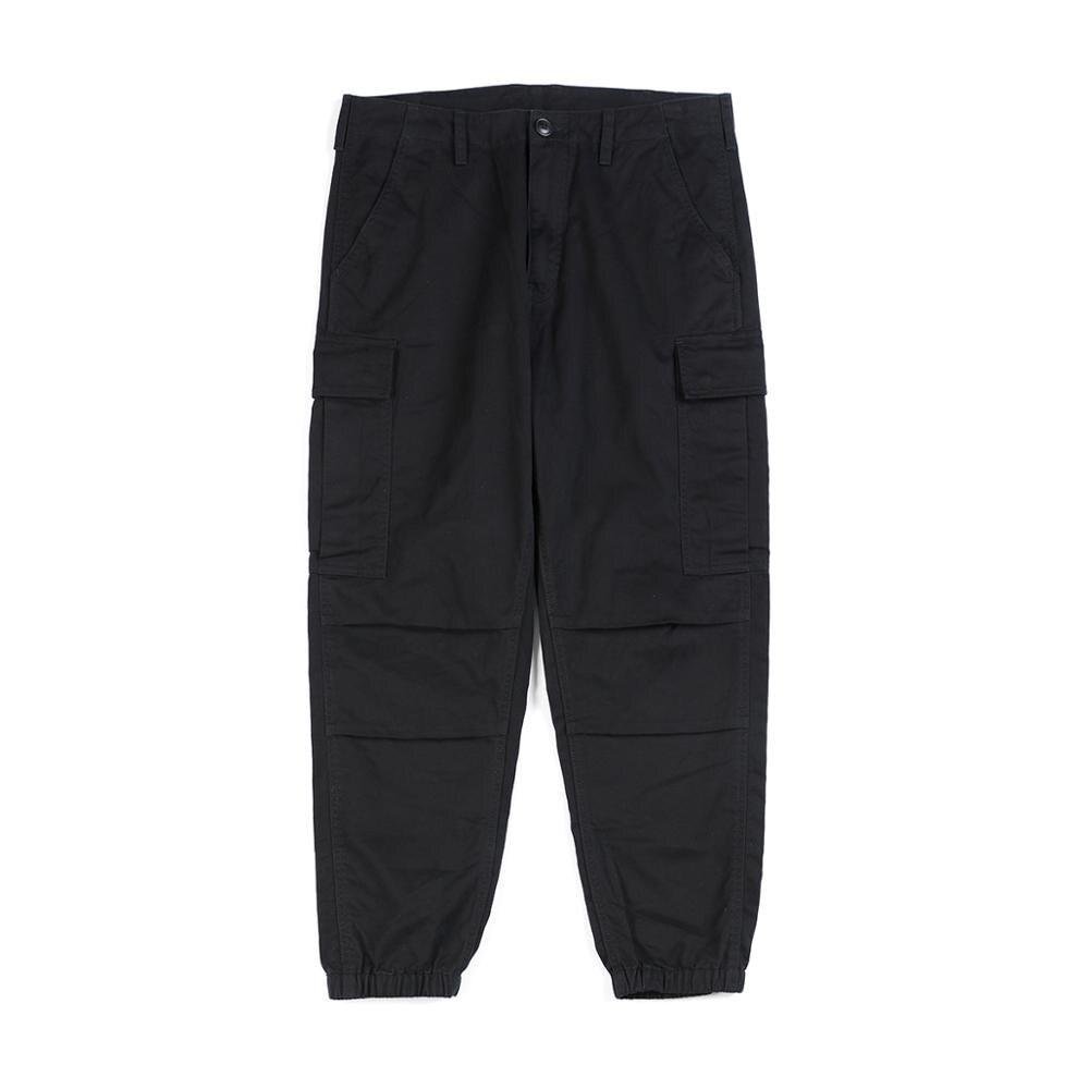SIMWOOD 2021  Winter New Cargo Pants Men Fashion Ankle-length Multi-Pockets Hip Hop Streetwear  100% Cotton  Trousers SJ131194