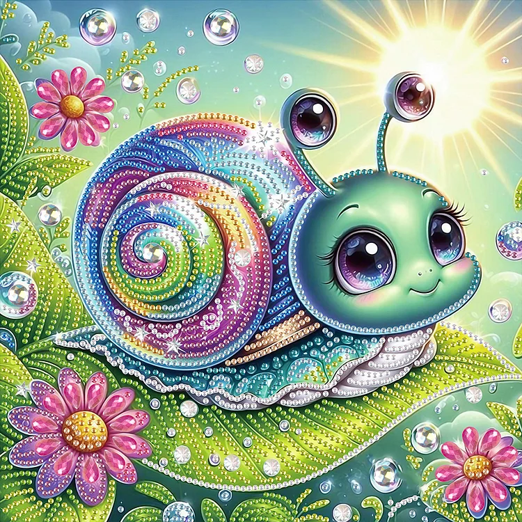 Funny Bug - Partial Drill - Special Diamond Painting(30*30cm)