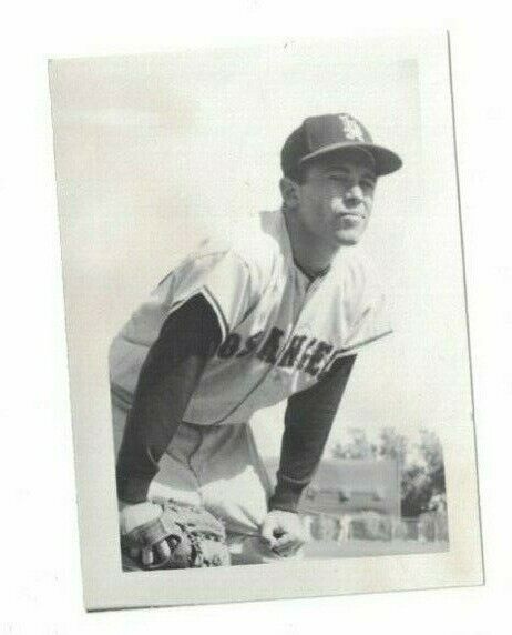 Vintage 1960's Albie Pearson Los Angeles Angels 2 1/2 x 3 1/2" Baseball Photo Poster painting"