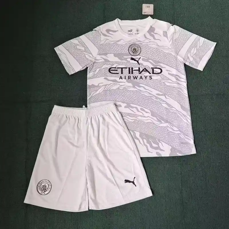 24/25 Kids Manchester City Year of the Dragon Special Edition Soccer Jersey