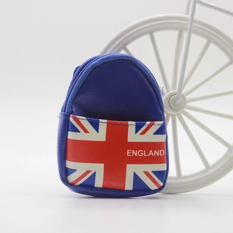 Cute Funny School Backpack Solid Color Nylon Unisex Keychain