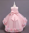 Kids Girl Princess Flower Party Elegant Wedding Dresses
