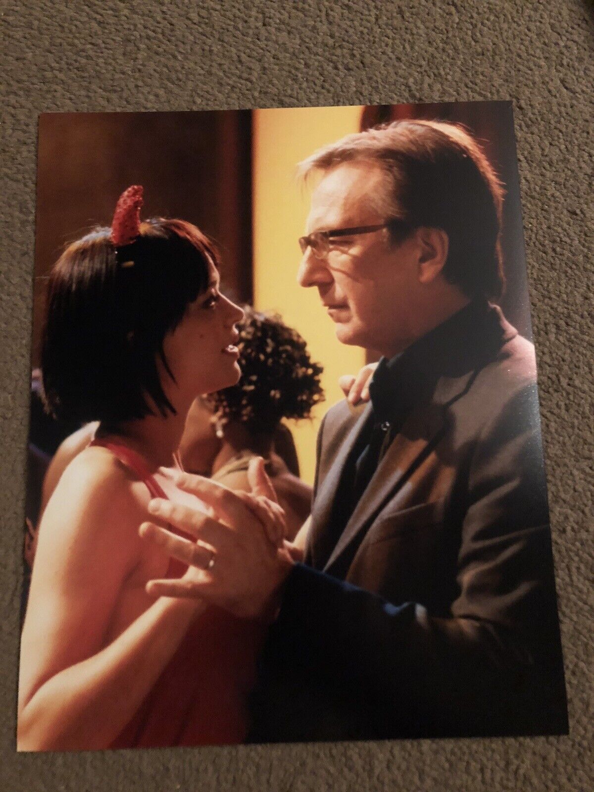 ALAN RICKMAN & HEIKE MAKATSCH (LOVE ACTUALLY) UNSIGNED Photo Poster painting - 10x8”