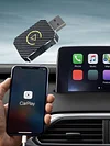Wired To Wireless Carplay & Android Auto 2 in 1 Dongle Auto Connect Mini Adapter