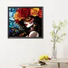 >SALE<5D DIY Full Round Drill Diamond Painting Day of the Dead Girls Kit Decor 35x30cm