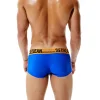 SEOBEAN Mens Low Rise Trunk Boxer Brief Underwear