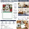 Dog 2027 DIY Diamond Painting Calendar for Adults Flowers Diamond Art Calendars 11.81x9.45 Inch Gem Painting Art Walls Date for Home Business Office Planning Decor