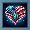 Diamond Painting -DIY Round Drill Statue of Liberty(40x40cm-Box)