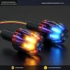 Motorcycle balance terminal, handlebar plug, handlebar stopper, decorative light