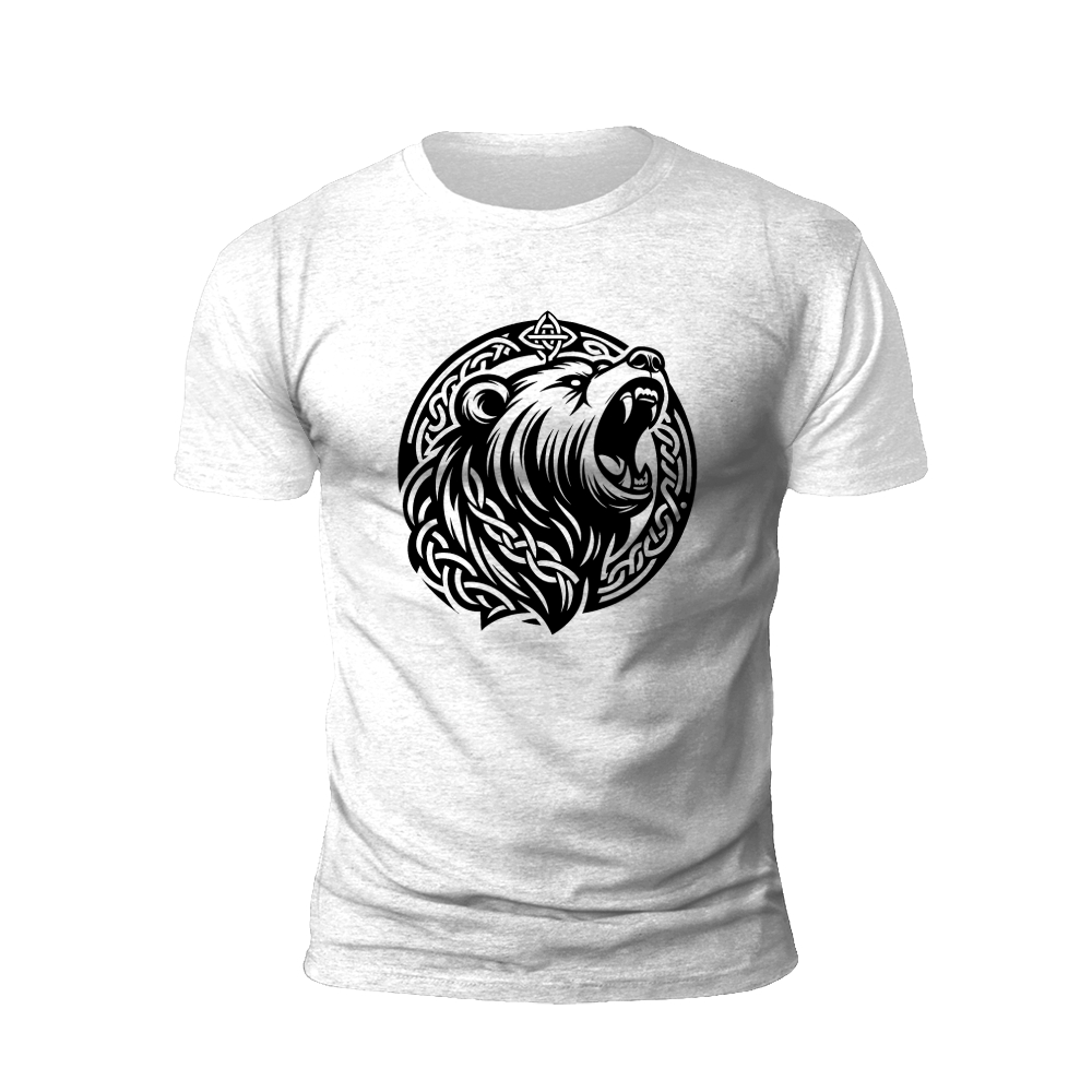 Norse Bear T-Shirt: Strength and Protection