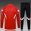 Joyfball 2024/2025 Bayern Munich Half-Pull Training Suit Red Football Shirt 1:1 Thai Quality