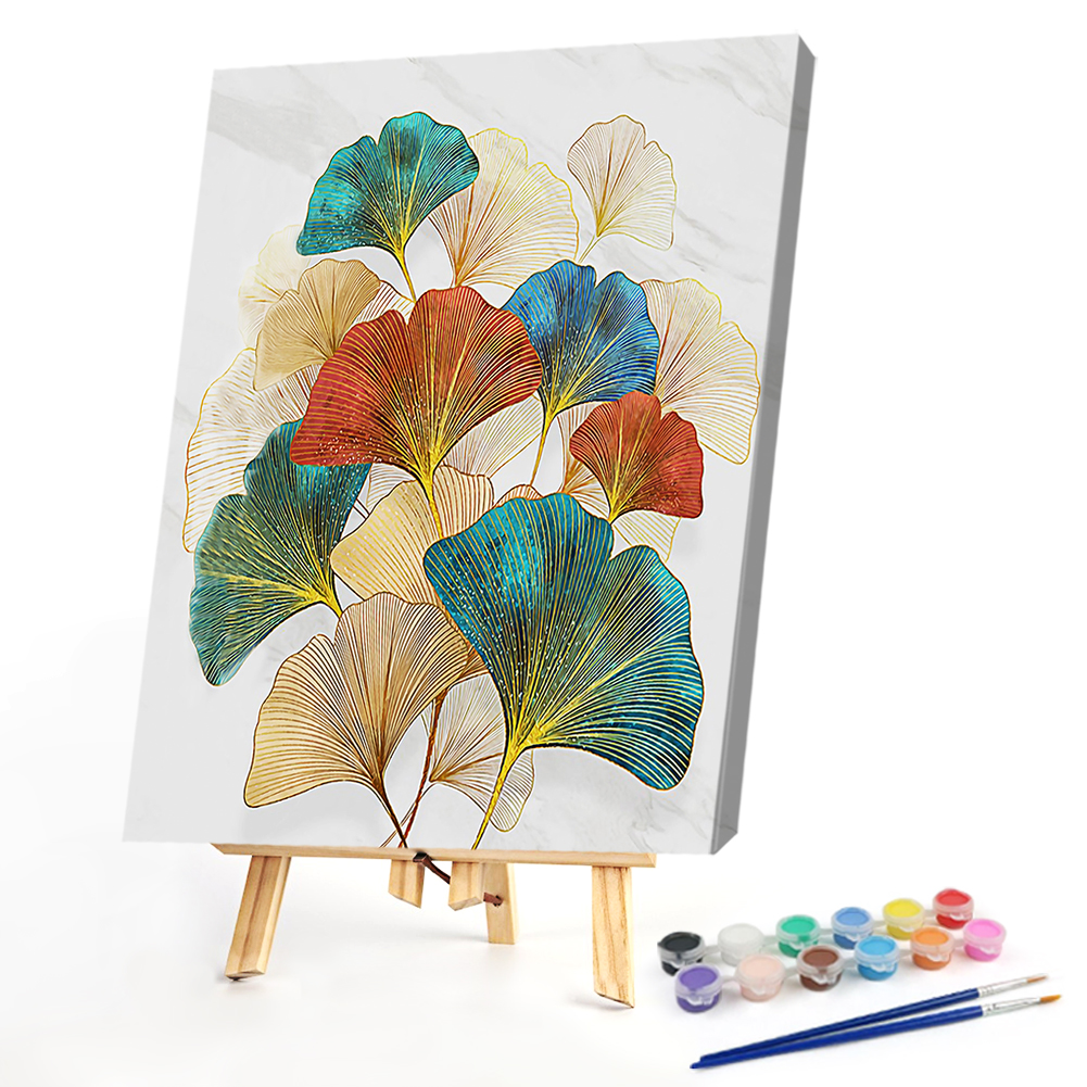 

30*40CM - Paint By Numbers - Ginkgo Biloba, 501 Original