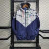 2023/2024 Italy Windbreaker White-Blue Jersey 