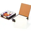 5D DIY Pu Diamant Kunst Notiz Box mit 160 Blatt Papier Memo Pad Halter (Sch&auml;del)