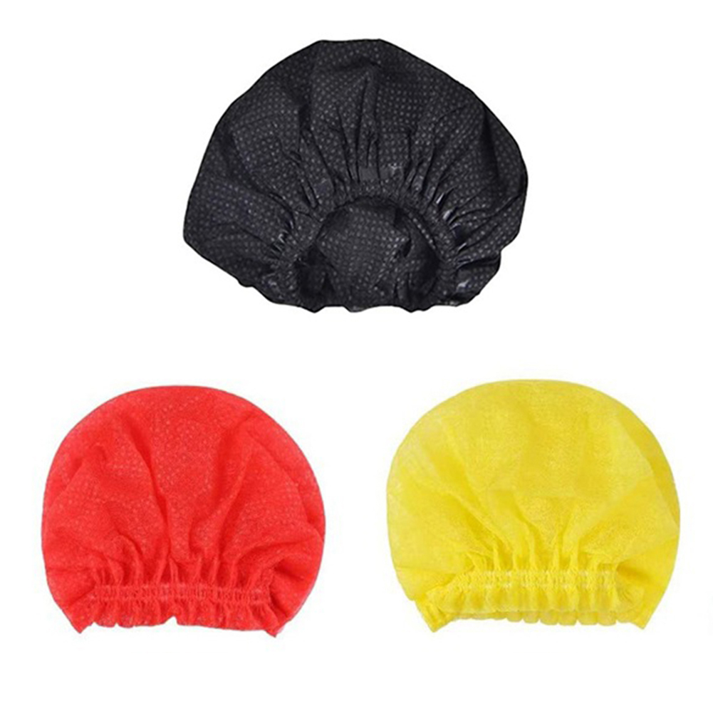 

120pcs/Set Windscreen Microphone Hygiene Cover Non-Woven Disposable Mic Cap, Red yellow, 501 Original