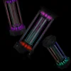 LED Retro Pickup Rhythm Lamp Tube Music Induction Spectrum Ornaments Pseudo-Tritium Tube Atmosphere Night Light
