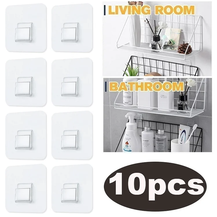 Transparent Wall Hooks
