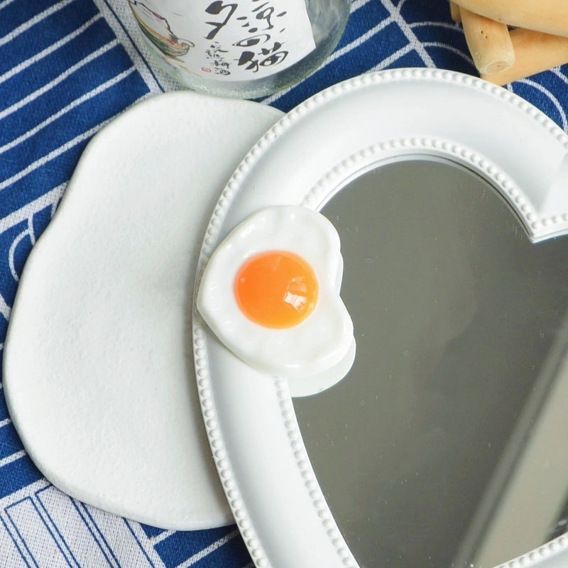 Women’s Cute Egg Plastic Epoxy Hair Clip