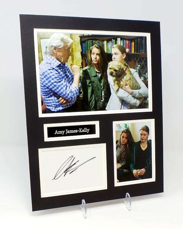 Amy JAMES-KELLY Signed Mounted Photo Poster painting Display AFTAL COA Maddie Coronation Street