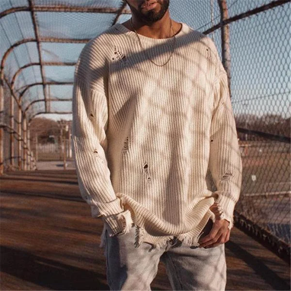 Decadence-Sensitive Street-Breaking Turtleneck Sweater