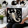 Scorpion DIY Pearl Art Diamond Painting Kit for Adult Home Decor 25x25cm With Frame