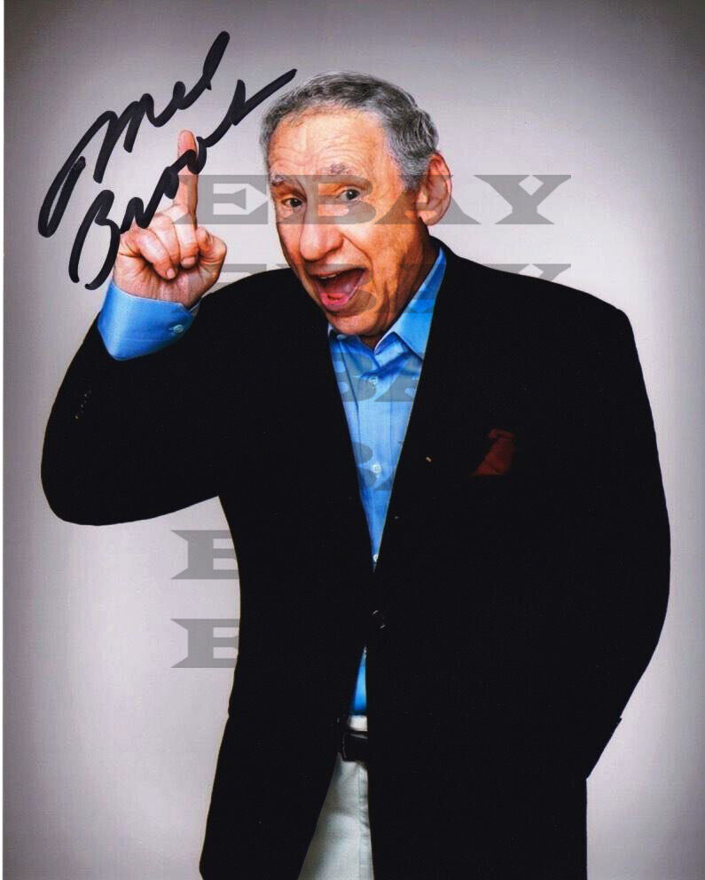 Mel Brooks Autographed Signed 8x10 Photo Poster painting Reprint