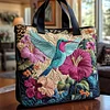 Hummingbird Garden Quilted Tote  Bag