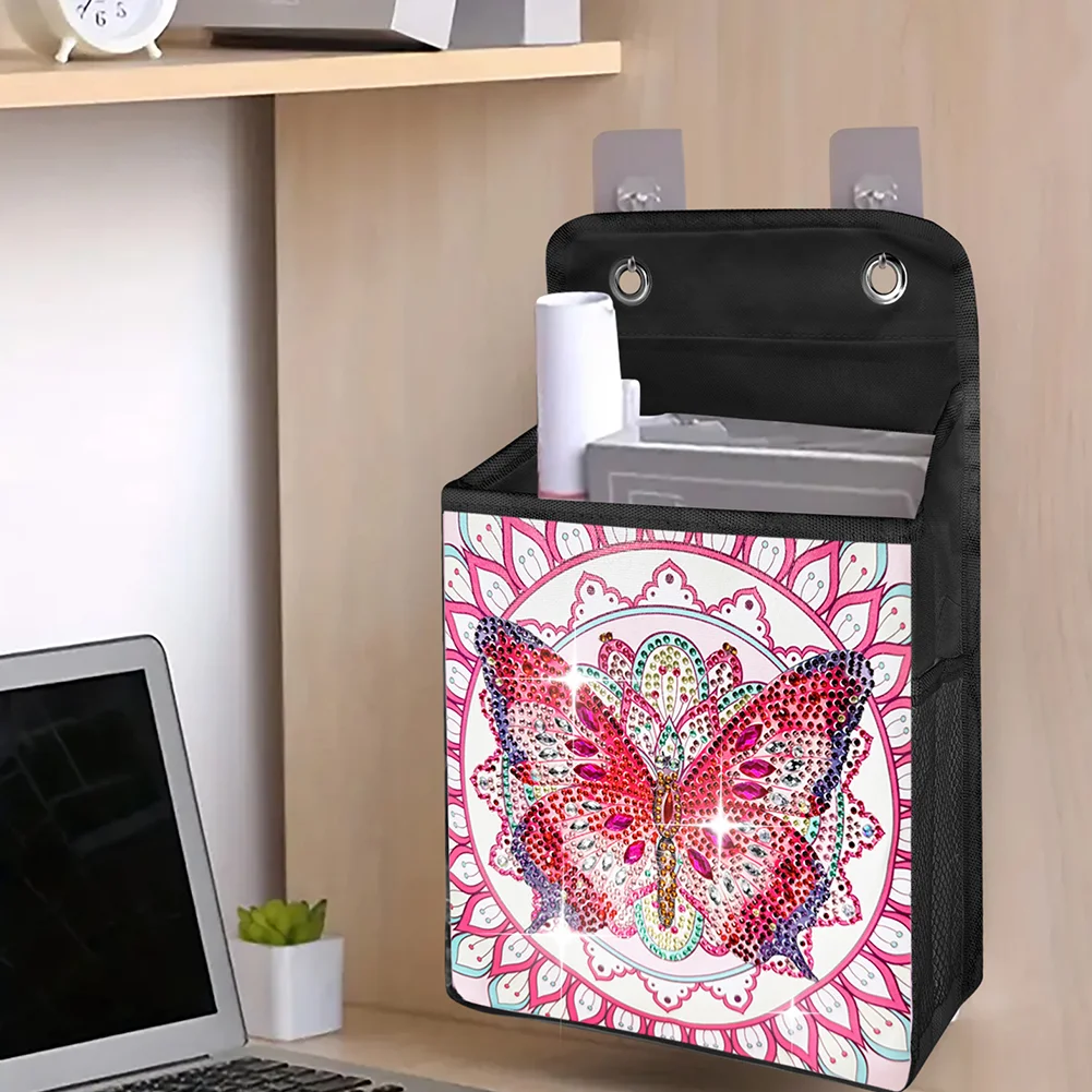DIY Butterfly Diamond Painting Storage Bag Diamond Art Sundries Holder Bag