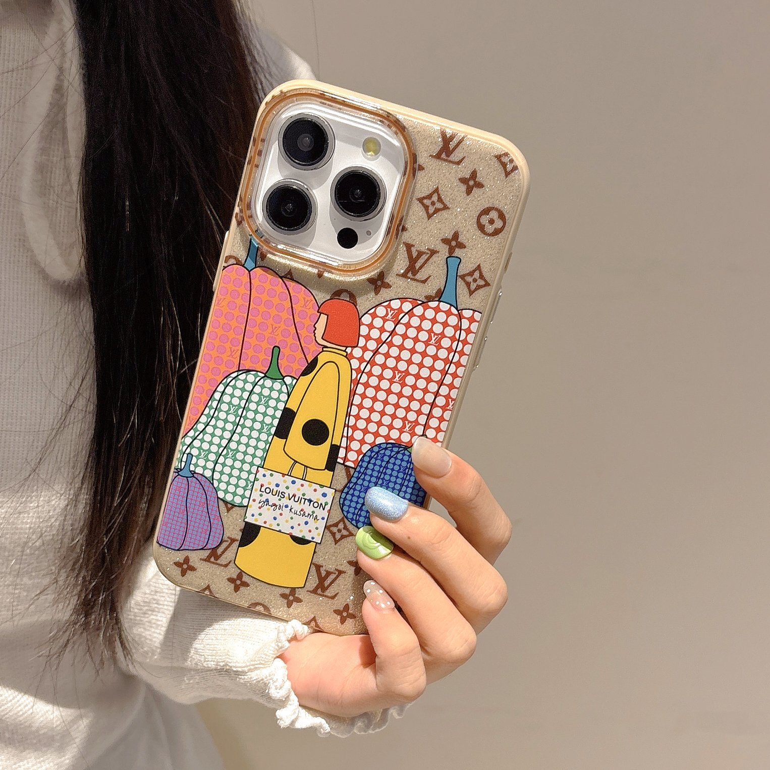 Louis Vuitton Contemporary Personalized Apple iPhone Case