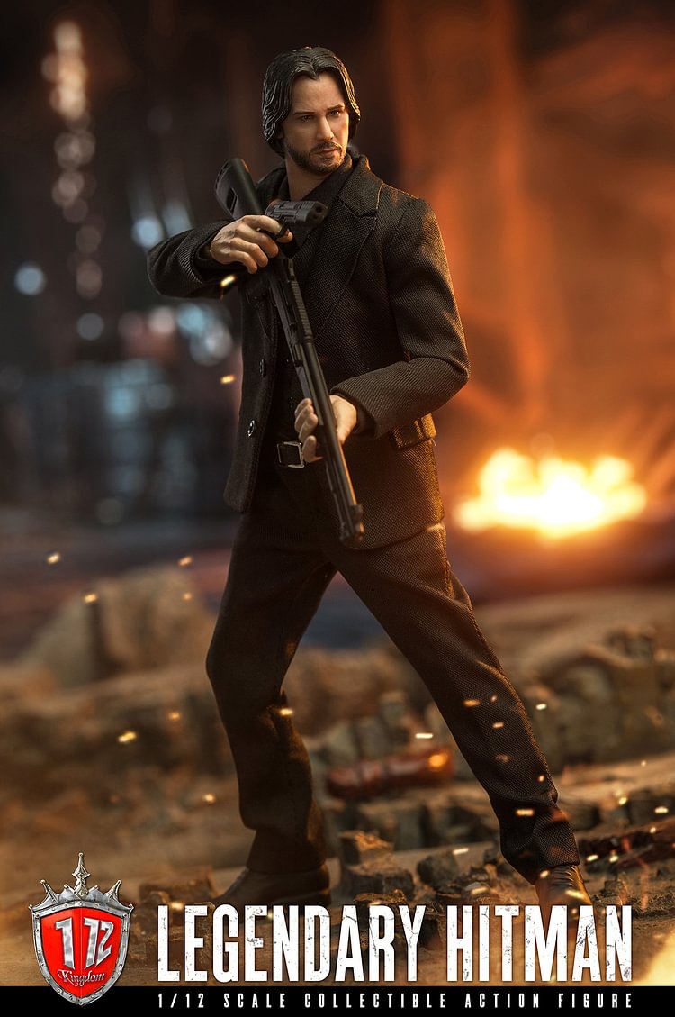 PRE-ORDER Kingdom Studio Legendary Hitman KD-9001 1/12 Scale Action Figure