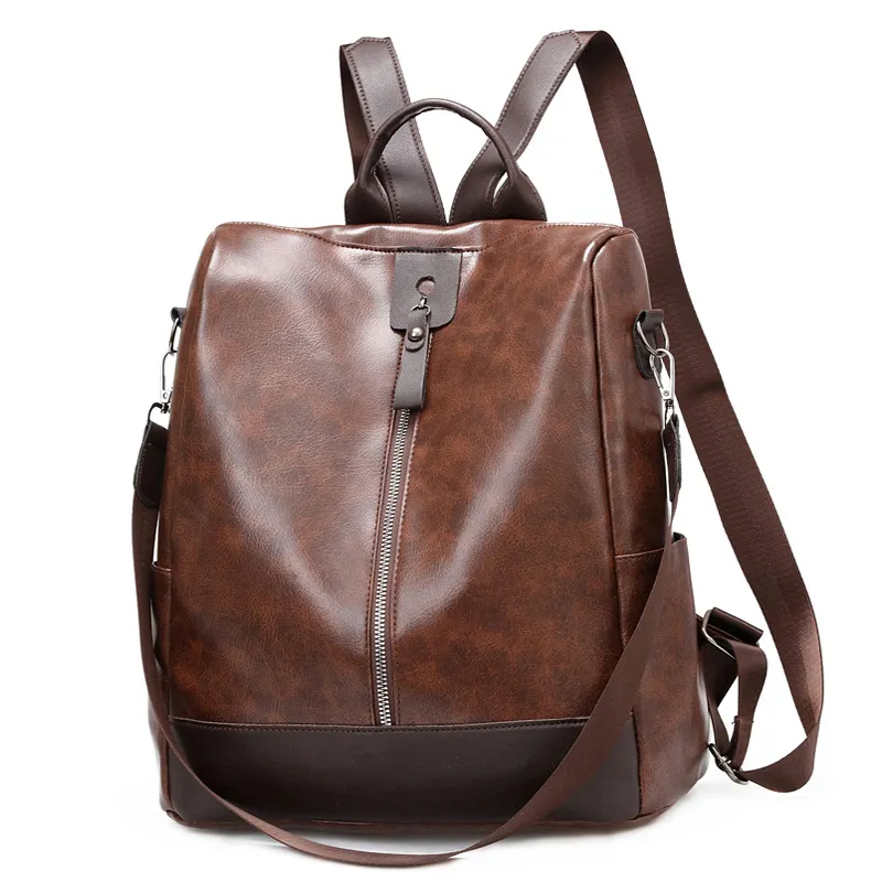 Fashion Simple Commuter Bag Large Capacity Shoulder Travel Backpack