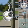 Round Pie Lock Round Padlock