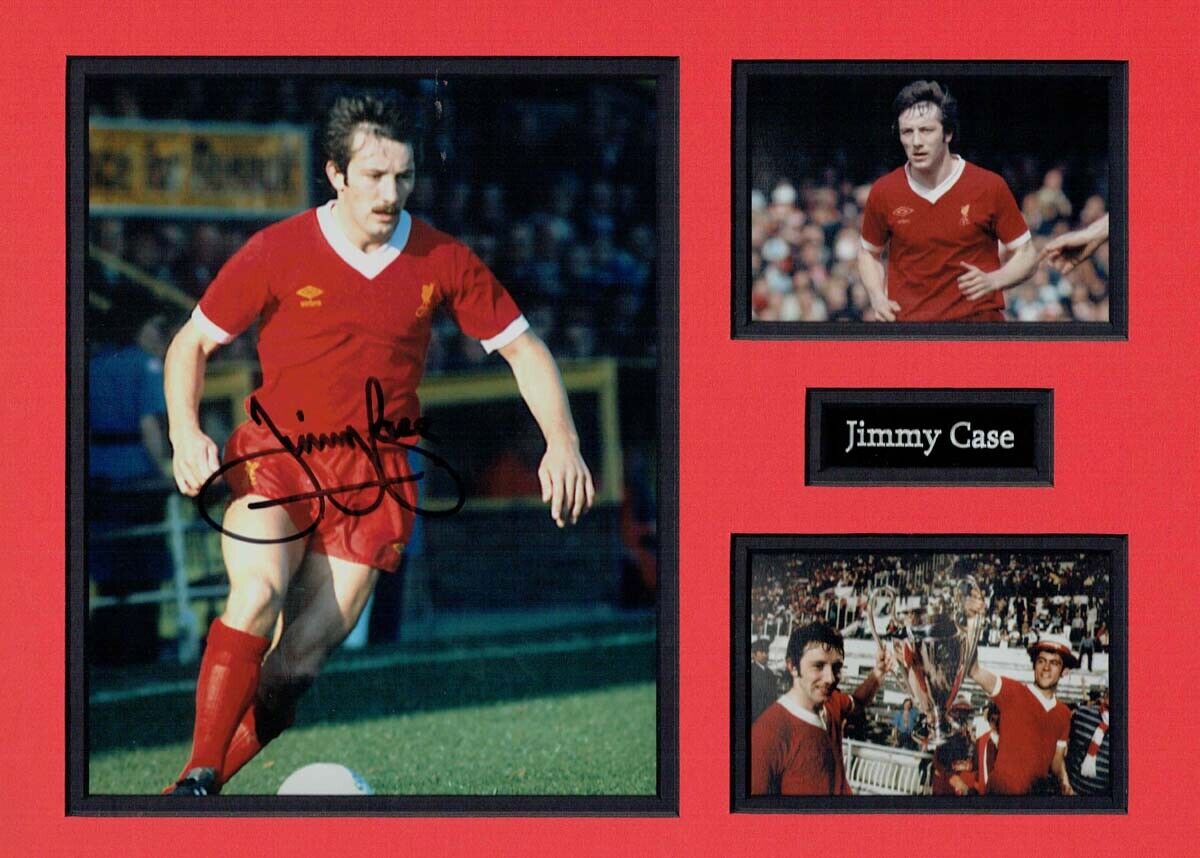 Jimmy CASE Liverpool Legend Signed & Mounted Photo Poster painting Display AFTAL COA