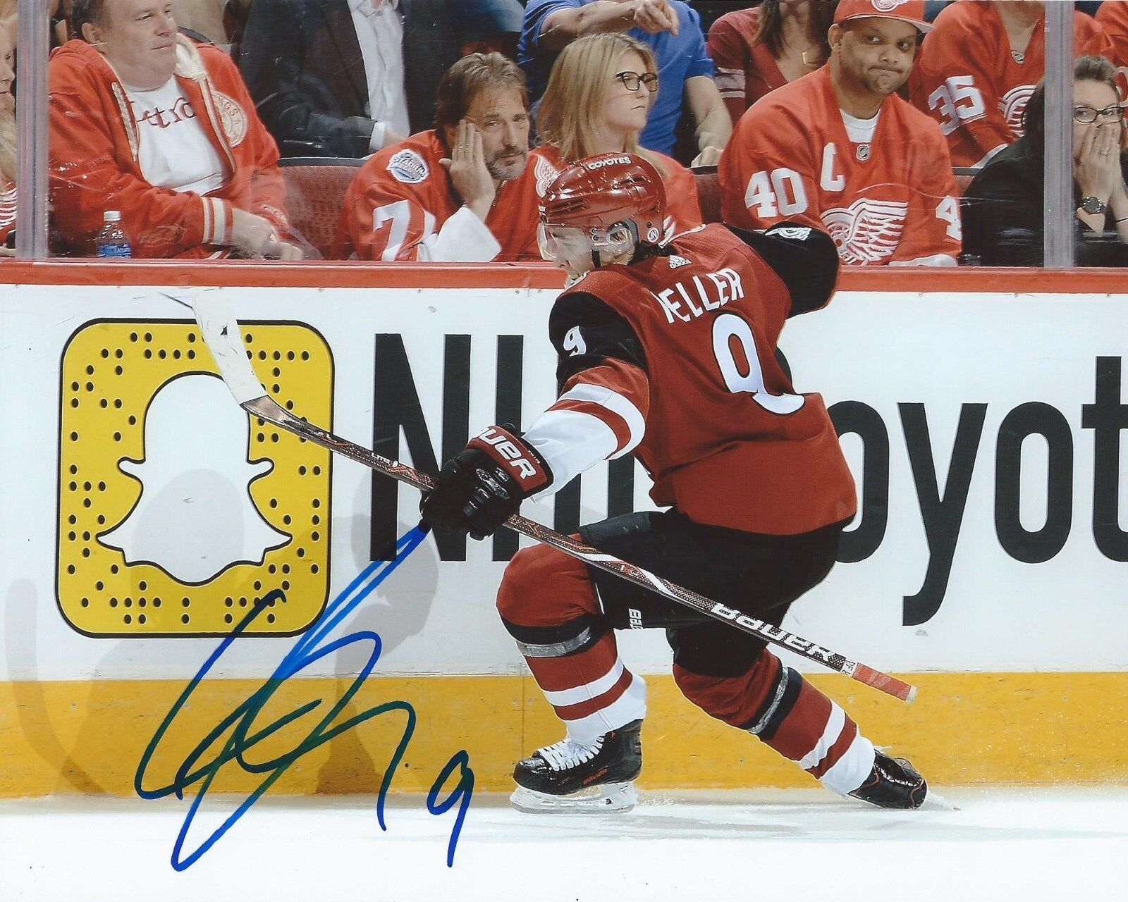 Clayton Keller Signed 8x10 Photo Poster painting Arizona Coyotes Autographed COA C