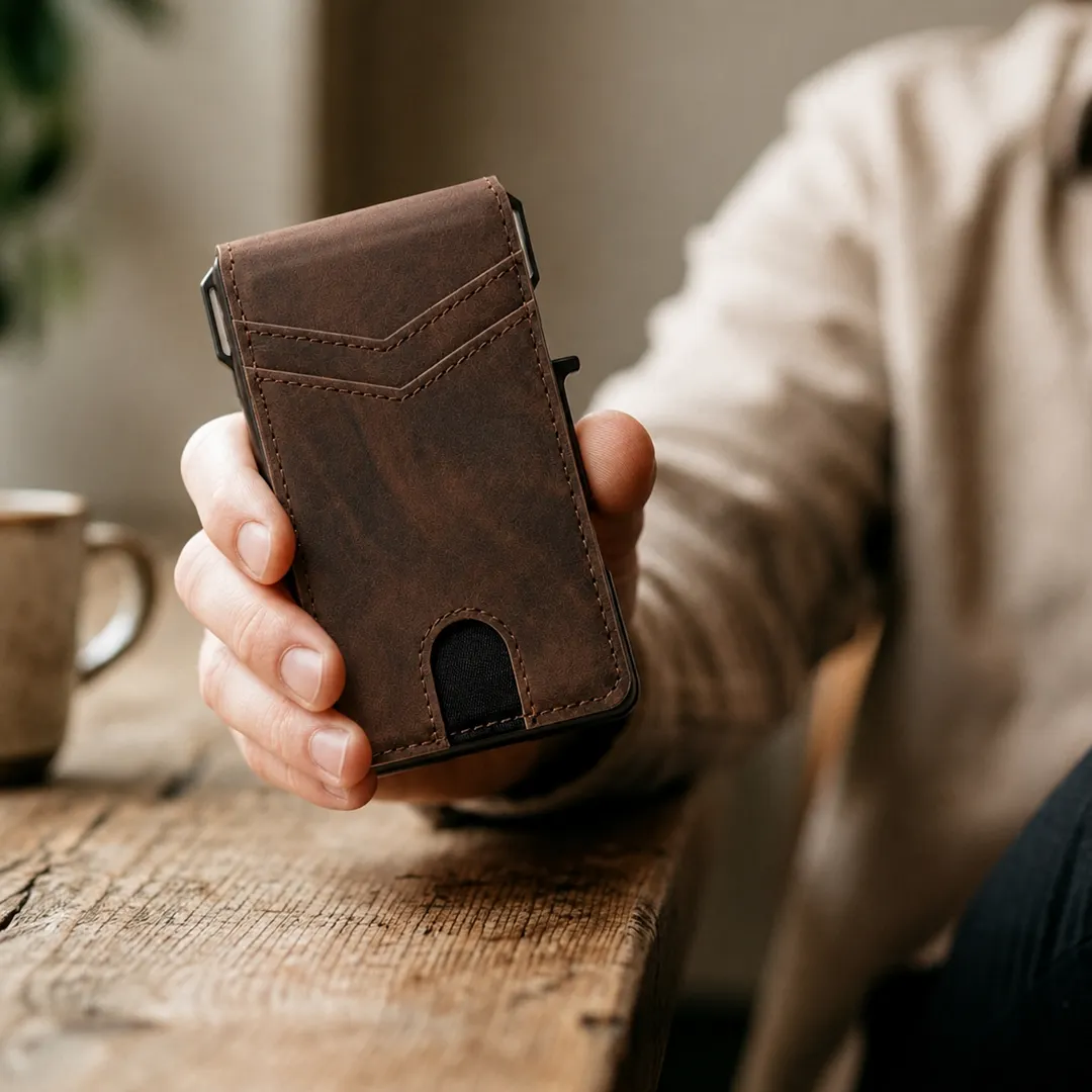 Adersene MagVault&reg; Minimalist Wallet - Maximum Capacity. Minimal Footprint.